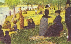 Oil Sketch for "La Grande Jatte" by Georges Seurat