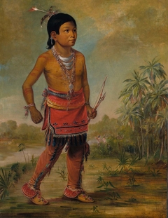 Osceola Nick-a-no-chee, a Boy by George Catlin