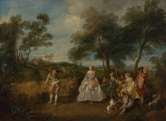 Pastoral Dance by Nicolas Lancret