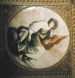 Personification of Music by Orazio Gentileschi