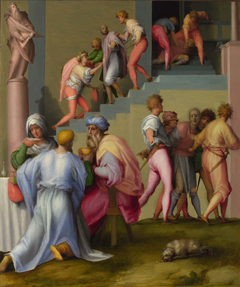 Pharaoh with his Butler and Baker by Pontormo