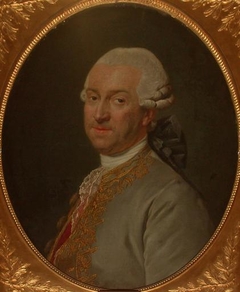 Portrait d'homme en habit gris by Joseph Aved