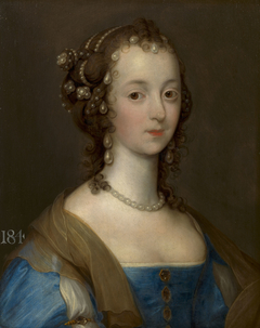 Portrait of a lady by Anonymous