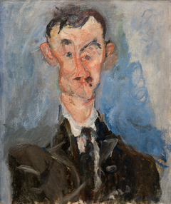 Portrait of a man by Chaim Soutine