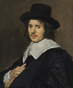 Portrait of a man by Frans Hals