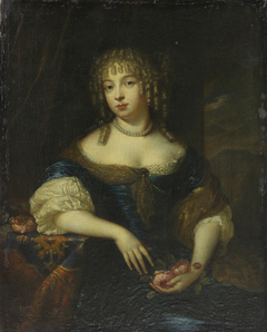 Portrait of a woman by Caspar Netscher