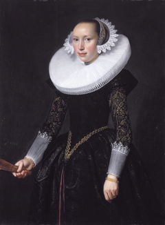 Portrait of a Woman by Nicolaes Eliaszoon Pickenoy