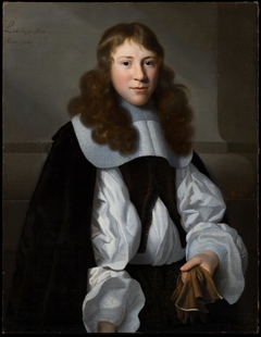 Portrait of a Young Man with Gloves by Isaack Luttichuys