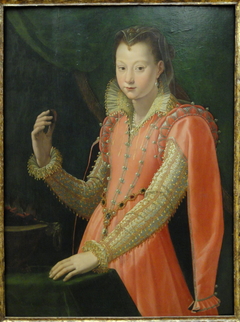 Portrait of a Young Woman as Portia Catonis by Santi di Tito