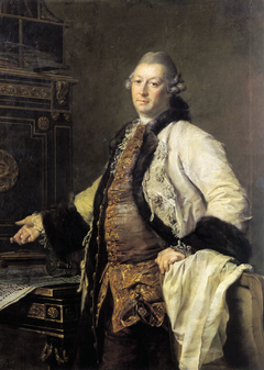 Portrait of Alexander Kokorinov by Dmitry Levitzky