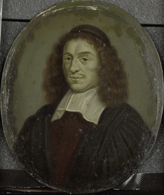 Portrait of Alexander Morus, Professor at Amsterdam by Arnoud van Halen