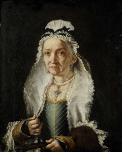 Portrait of an Old Lady by Unknown Artist