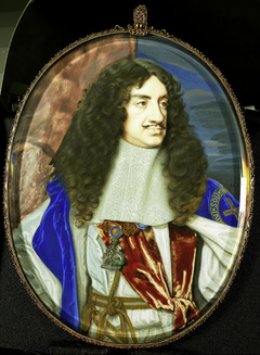 Portrait of Charles II Stuart (1630-1685) by Samuel Cooper