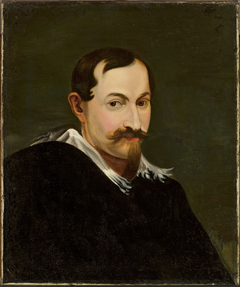 Portrait of Jan Wildens (1585/86–1653), painter by Anthony van Dyck