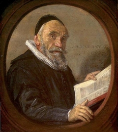 Portrait of Johannes Acronius by Frans Hals