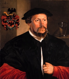 Portrait of Lienhard Hirschvogel by Georg Pencz