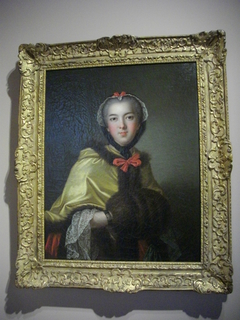 Portrait of Louise Henriette de Bourbon (1726-1759) by Jean-Marc Nattier