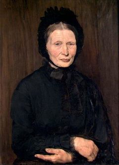 Portrait of Mrs. Fredrikke Gram, b. Stabell by Olav Rusti