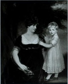 Portrait of Mrs. Manning and Her Daughter by John Hoppner