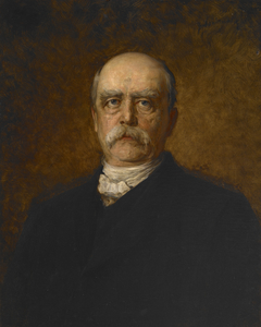 Portrait of Otto Eduard Leopold von Bismarck by Franz S. Lenbach