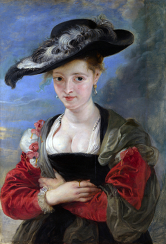 Le Chapeau de Paille (Portrait of Susanna Lunden?) by Peter Paul Rubens