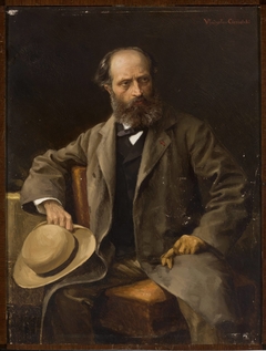 Portrait of the artist’s father by Władysław Ciesielski