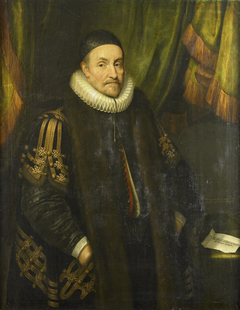 Portrait of Willem I (1533-84), prince of Orange, called William the Silent by Michiel van Mierevelt