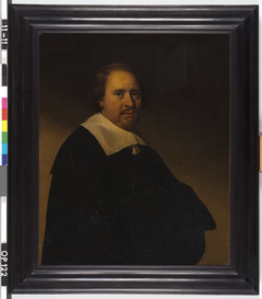 Portret van Abraham Heydanus by Anthonie Palamedes