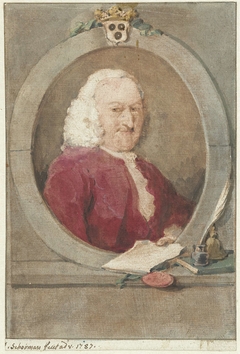 Portret van Pieter van Bleiswijk by Aert Schouman