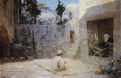 Received wisdom by Vasily Polenov