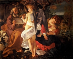 Rest on the Flight into Egypt by Caravaggio