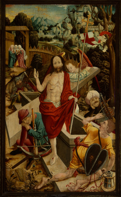 Resurrection of Christ by a anonymous German artist