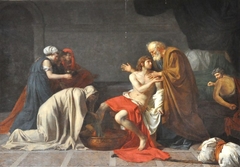 Return of the prodigal son by Jean Germain Drouais