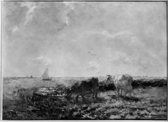 River Landscape with Cattle by Willem Maris