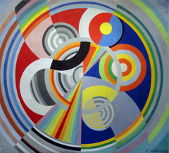 Rythme n°1, décoration pour le salon des Tuileries by Robert Delaunay