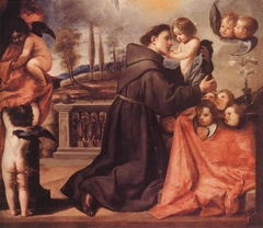 Saint Anthony of Padua with the Infant Jesus by Antonio de Pereda