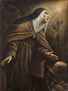 Saint Clara by Leandro Bassano