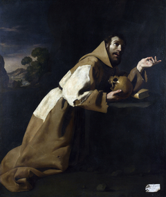 Saint Francis in Meditation by Francisco de Zurbarán