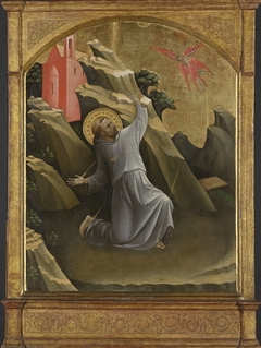 Saint Francis Receiving the Stigmata by Lorenzo Monaco