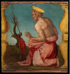 Saint Jerome by Maso da San Friano