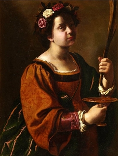 Saint Lucy by Artemisia Gentileschi