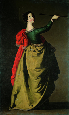 Saint Ursula by Francisco de Zurbarán