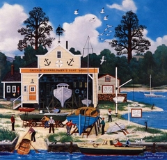 Salem Shipyard by Jane Wooster Scott