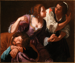 Samson and Delilah by Artemisia Gentileschi