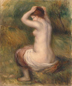 Seated Nude by Auguste Renoir