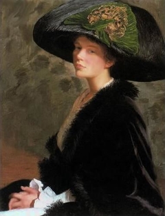 Self-portrait by Lilla Cabot Perry