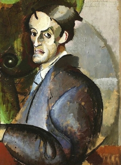 Self-portrait by Marian Szczyrbuła