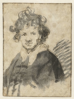 Self-portrait of Rembrandt van Rijn by Rembrandt