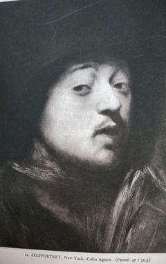 Self-Portrait or Bust of a Man by Rembrandt