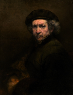 Self-Portrait by Rembrandt